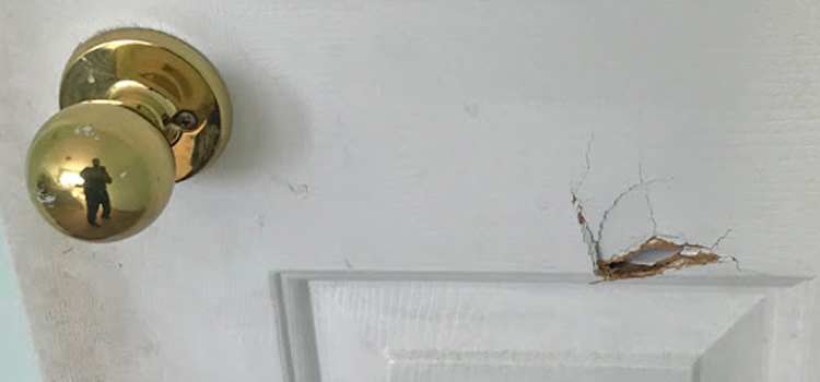 interior door hole repair Mira Loma