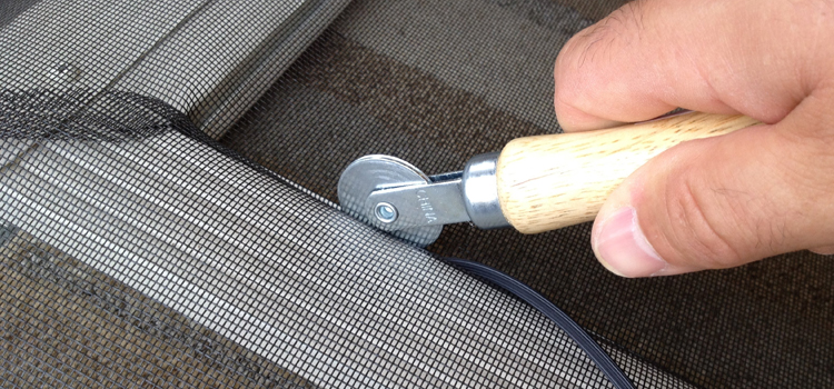 metal screen door repair in Mira Loma